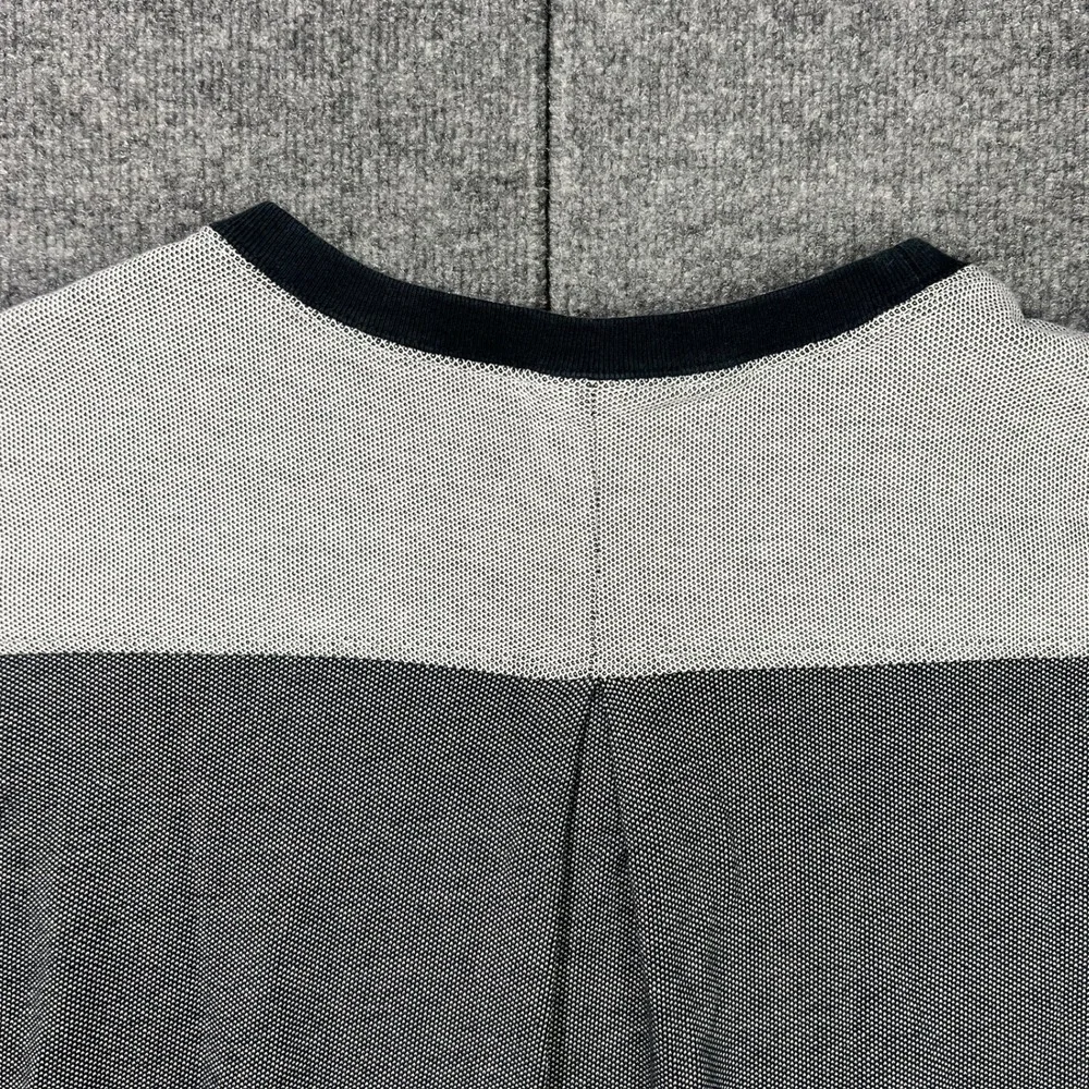Nike Womens Small Rally Plus Crewneck Sportswear Tech Knit Short Sleeve Top Grey